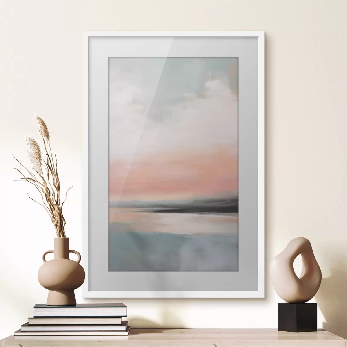 Poster Paesaggio e devozione f50640