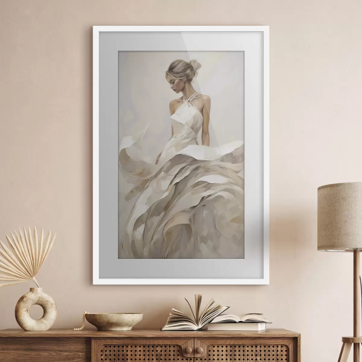 Poster Ragazza vestita f50658