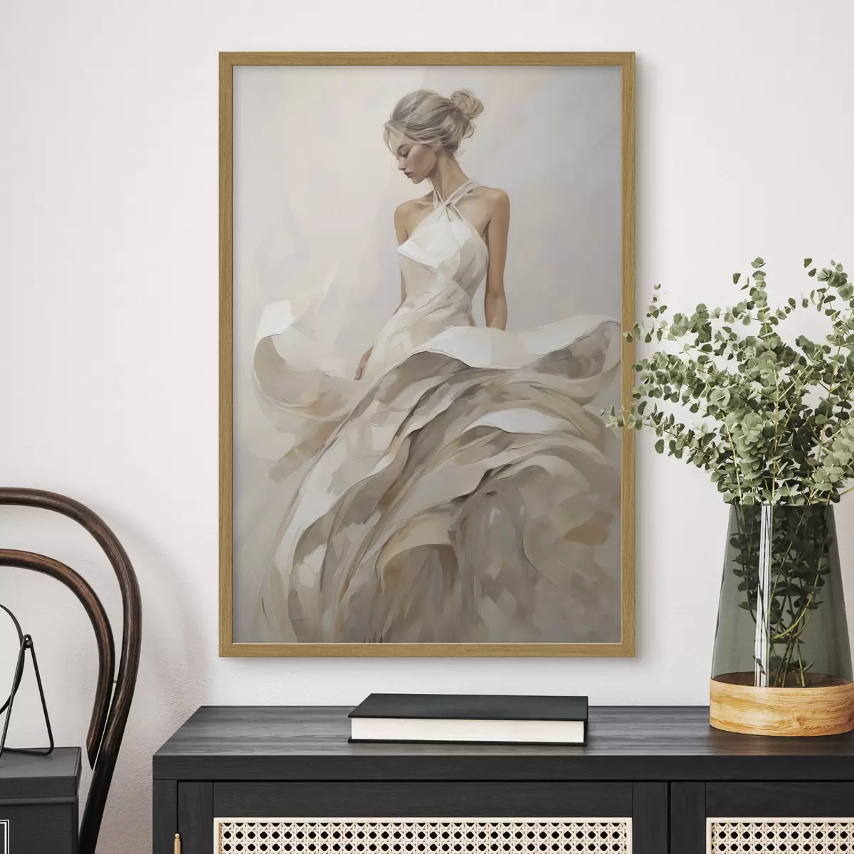 Poster Ragazza vestita f50658