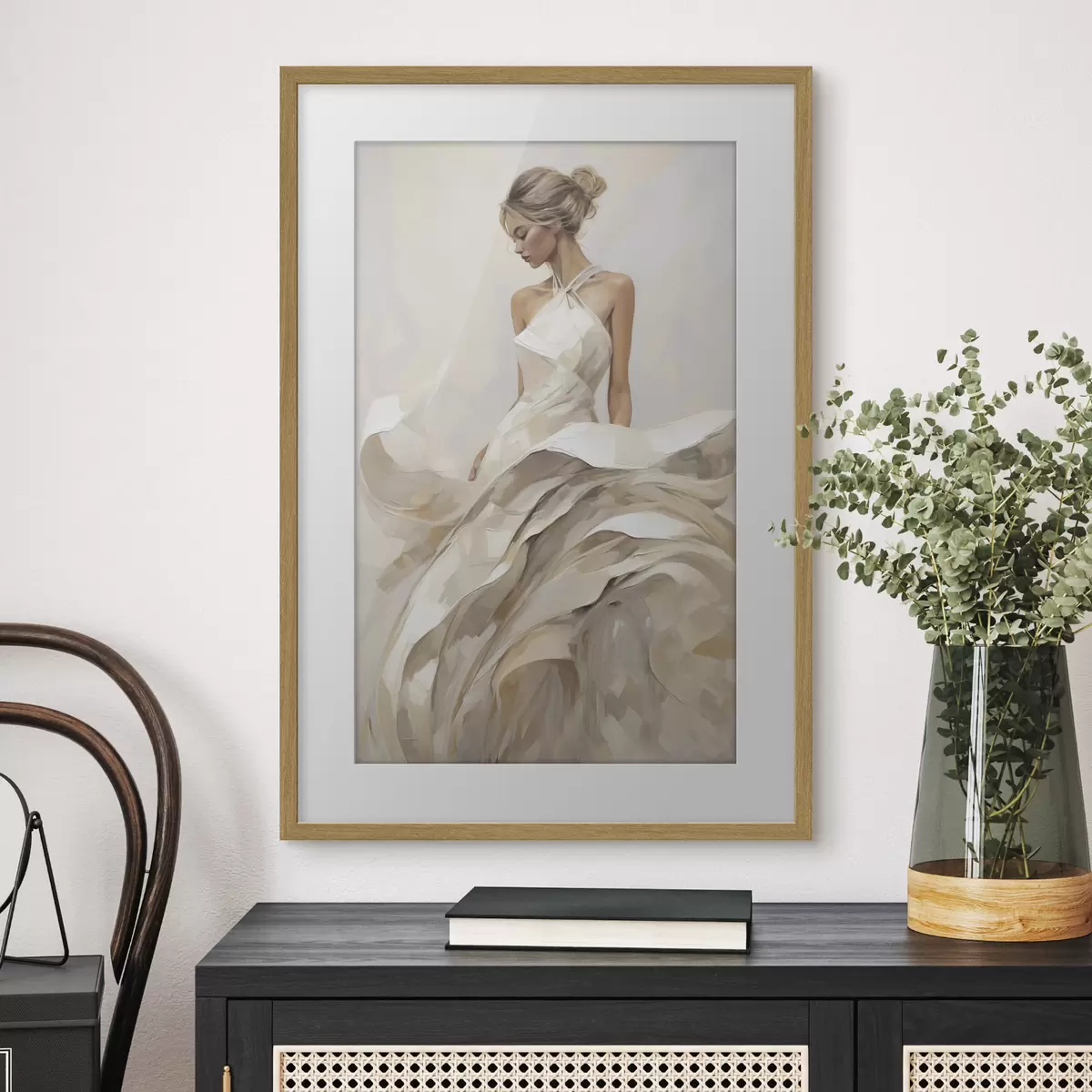 Poster Ragazza vestita f50658