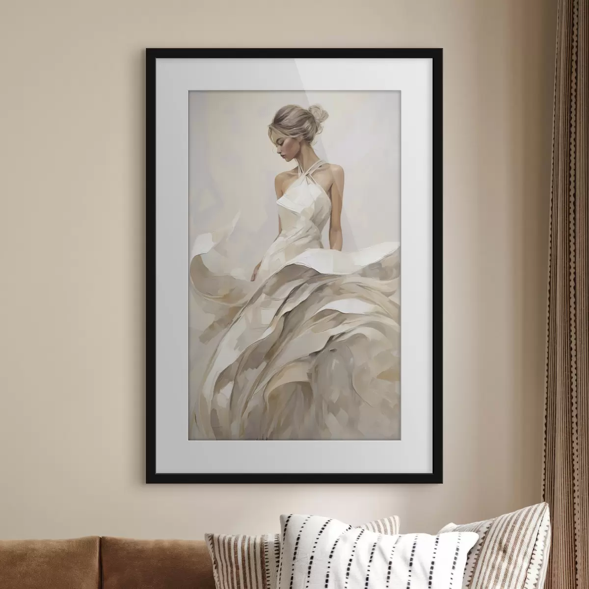 Poster Ragazza vestita f50658