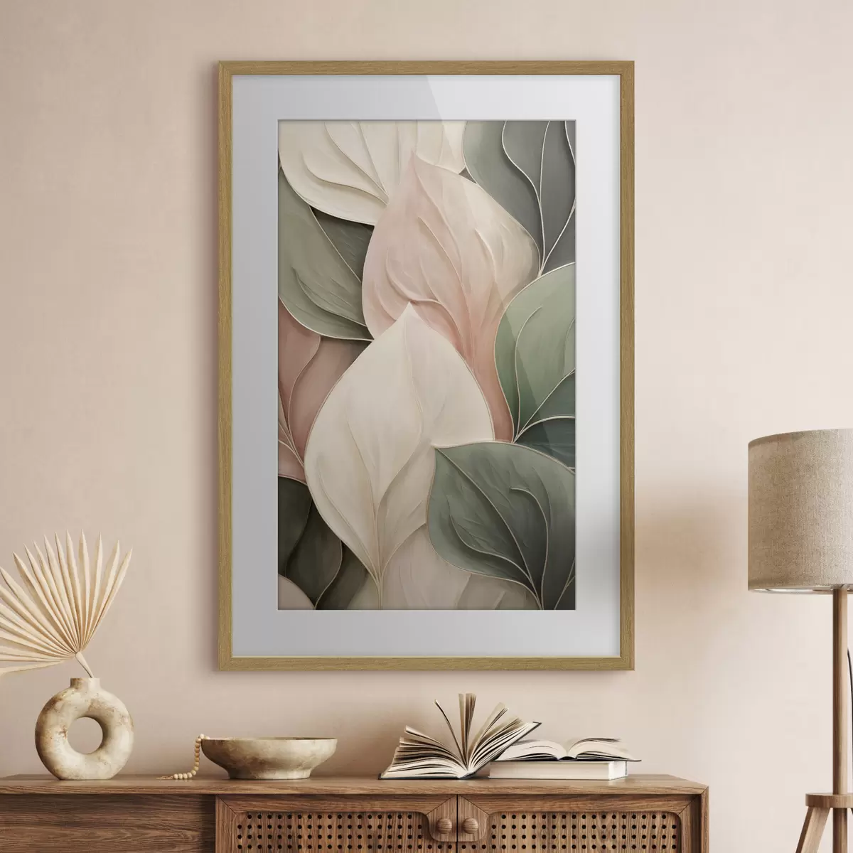 Poster Foglie stilizzate f50668
