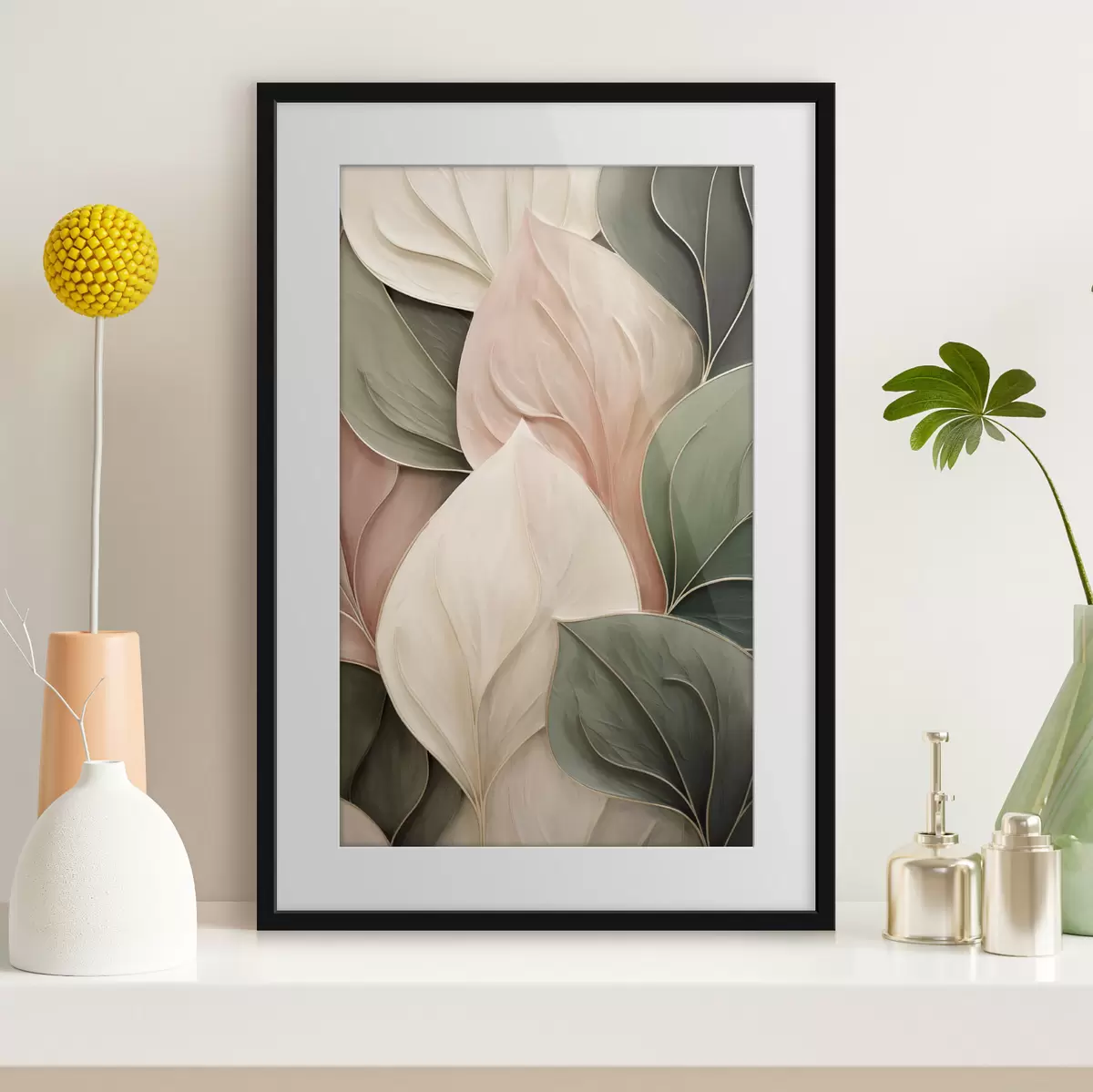Poster Foglie stilizzate f50668