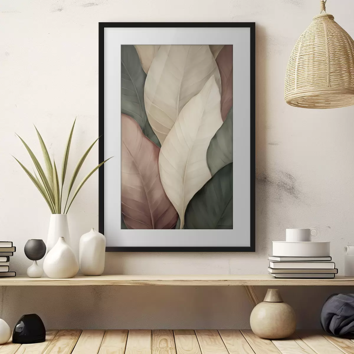 Poster Foglie grandi f50669