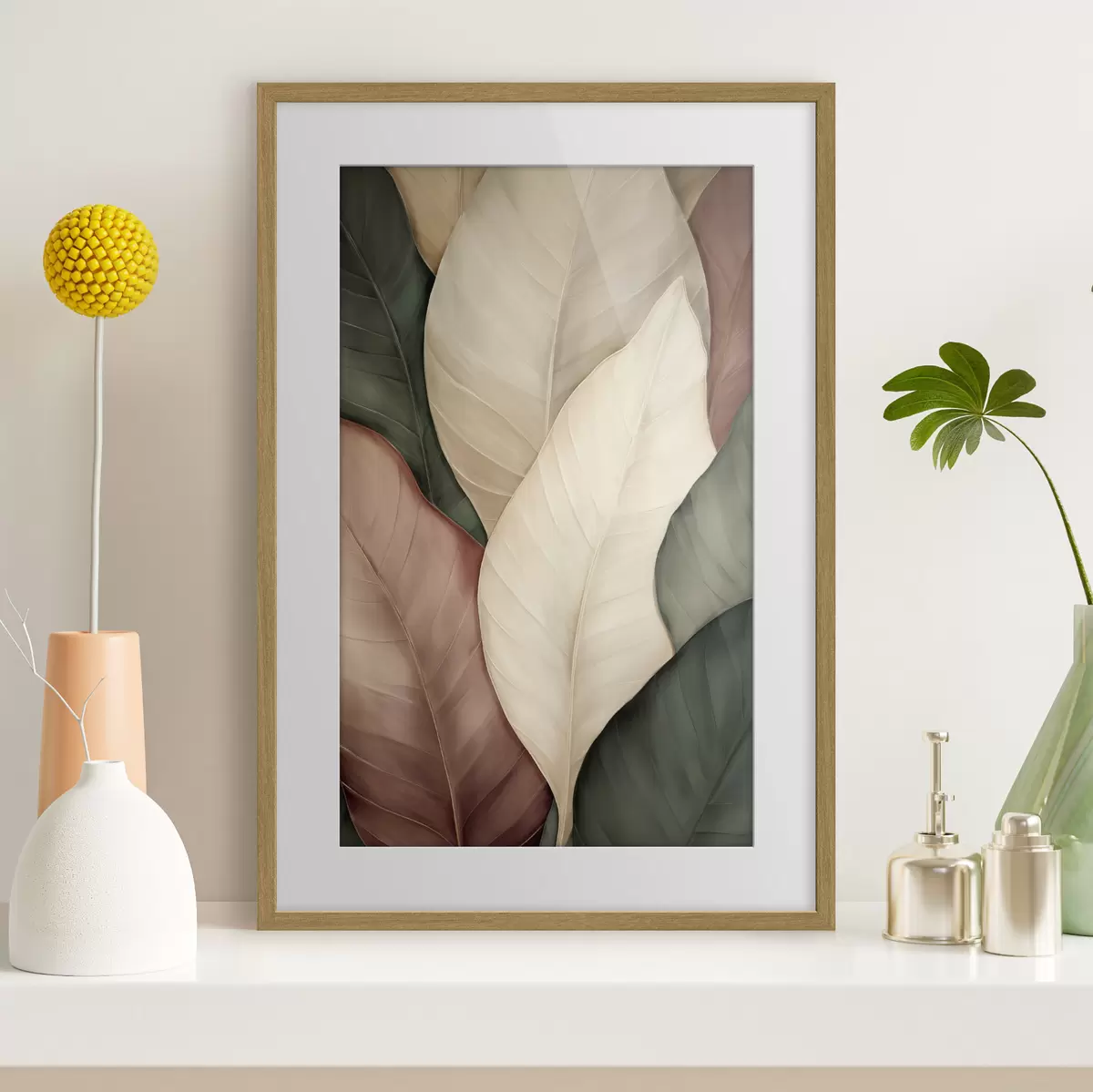 Poster Foglie grandi f50669