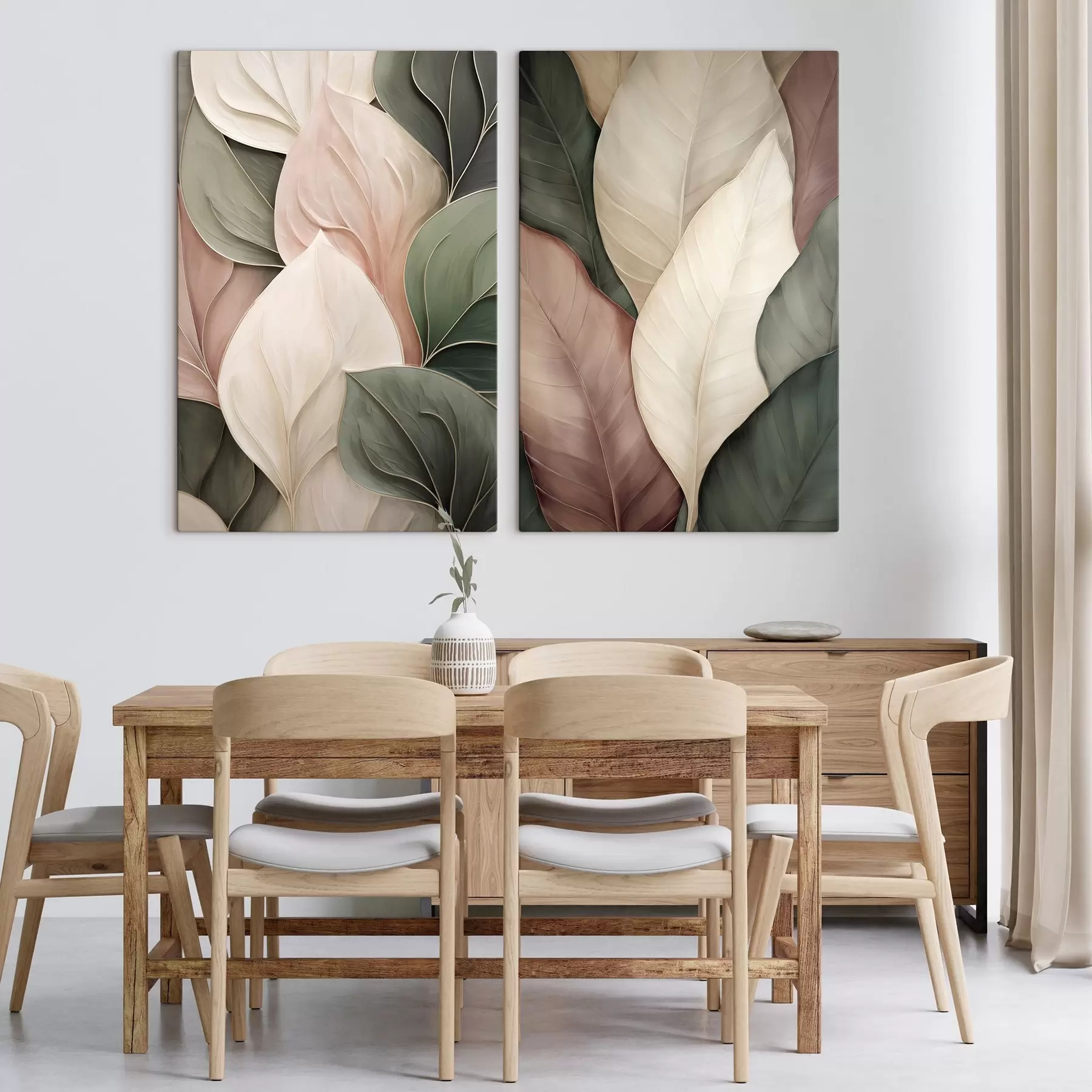 Quadro Foglie stilizzate nr. m30975