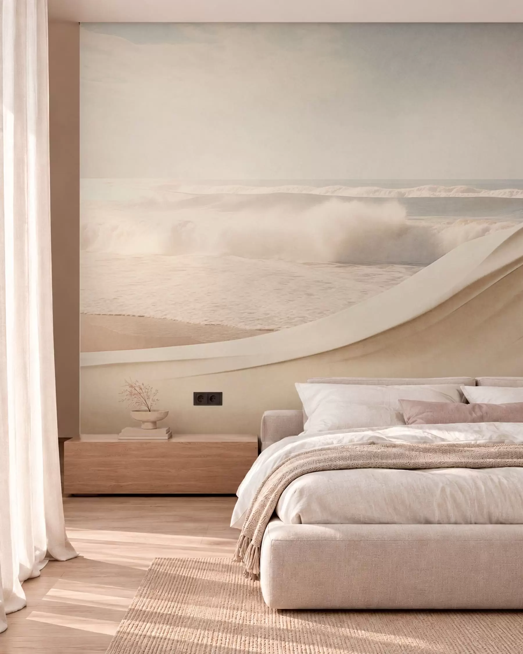 Carta da parati nature Dune tranquille 