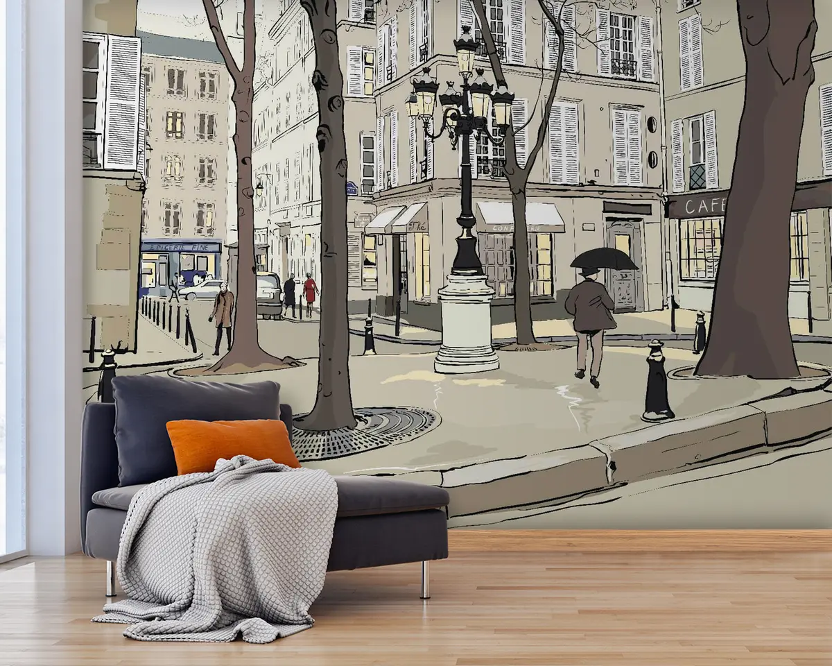 carta da parati Edilizia, serramenti e infrastrutture nr. u55549