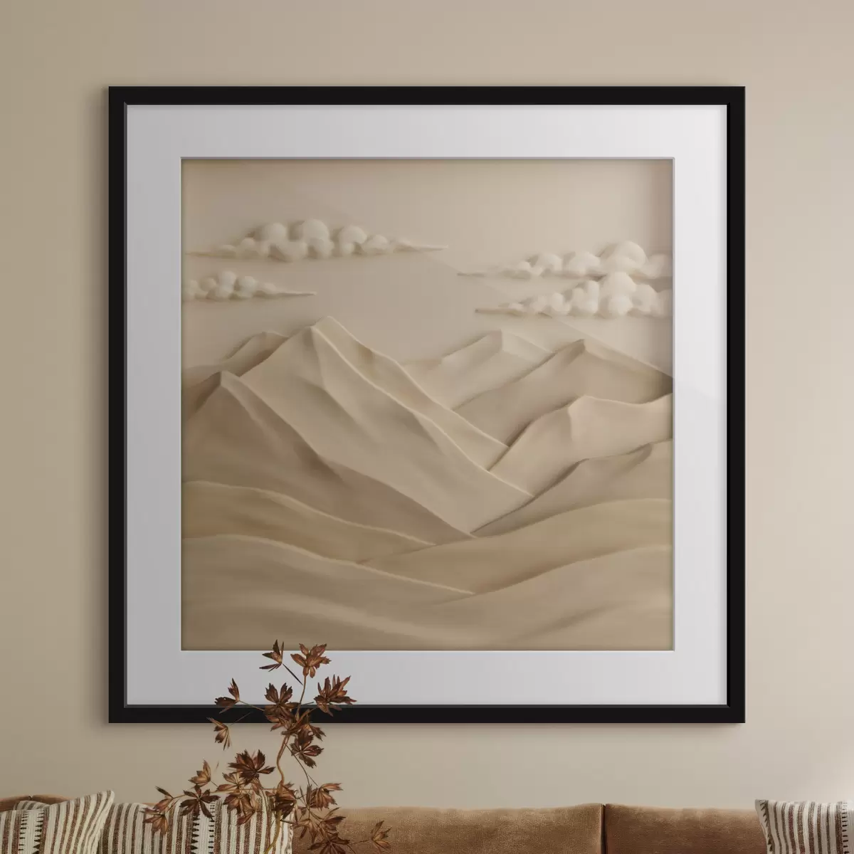Poster Montagne e melodia f50019