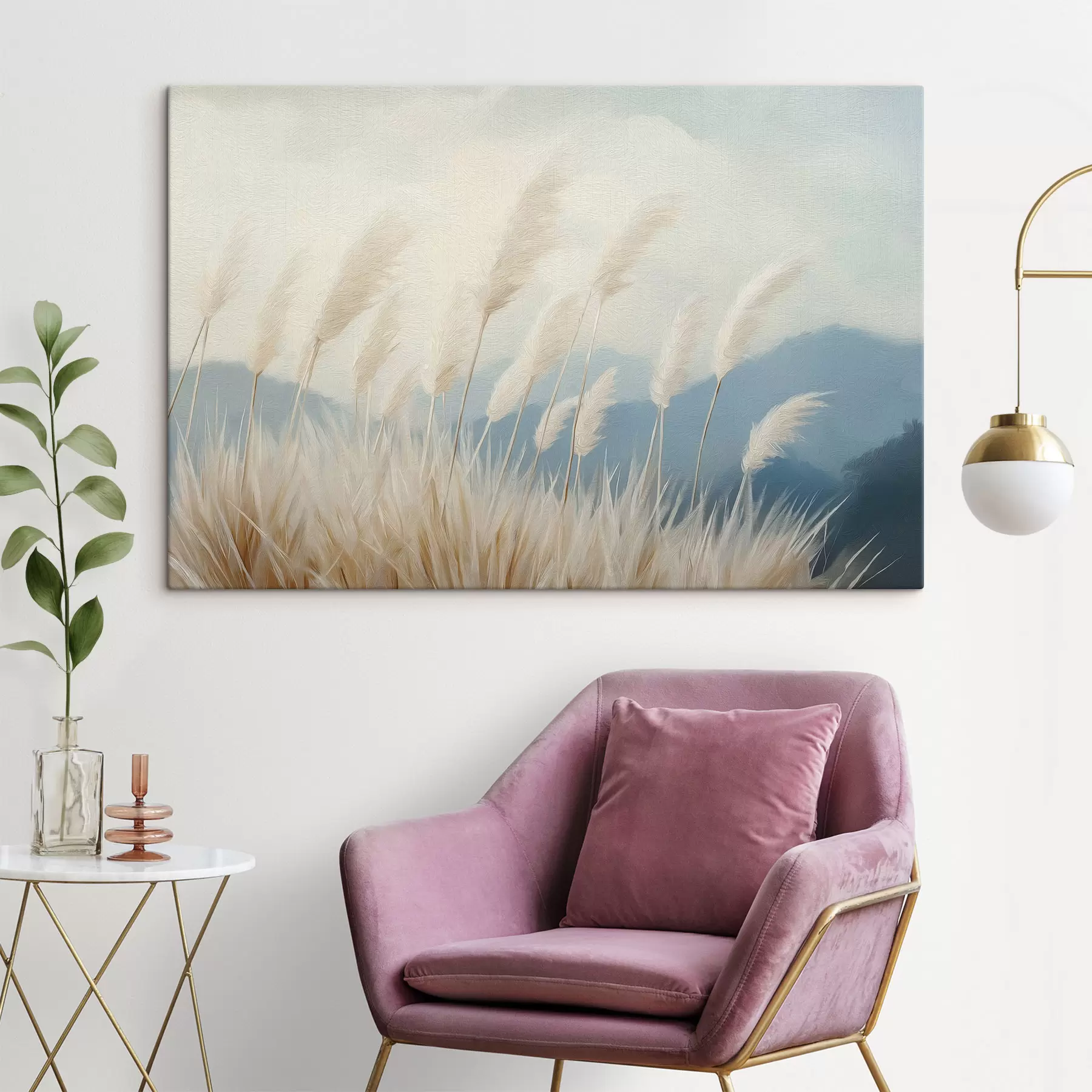 Quadro Pampas e colline blu nr. s50681