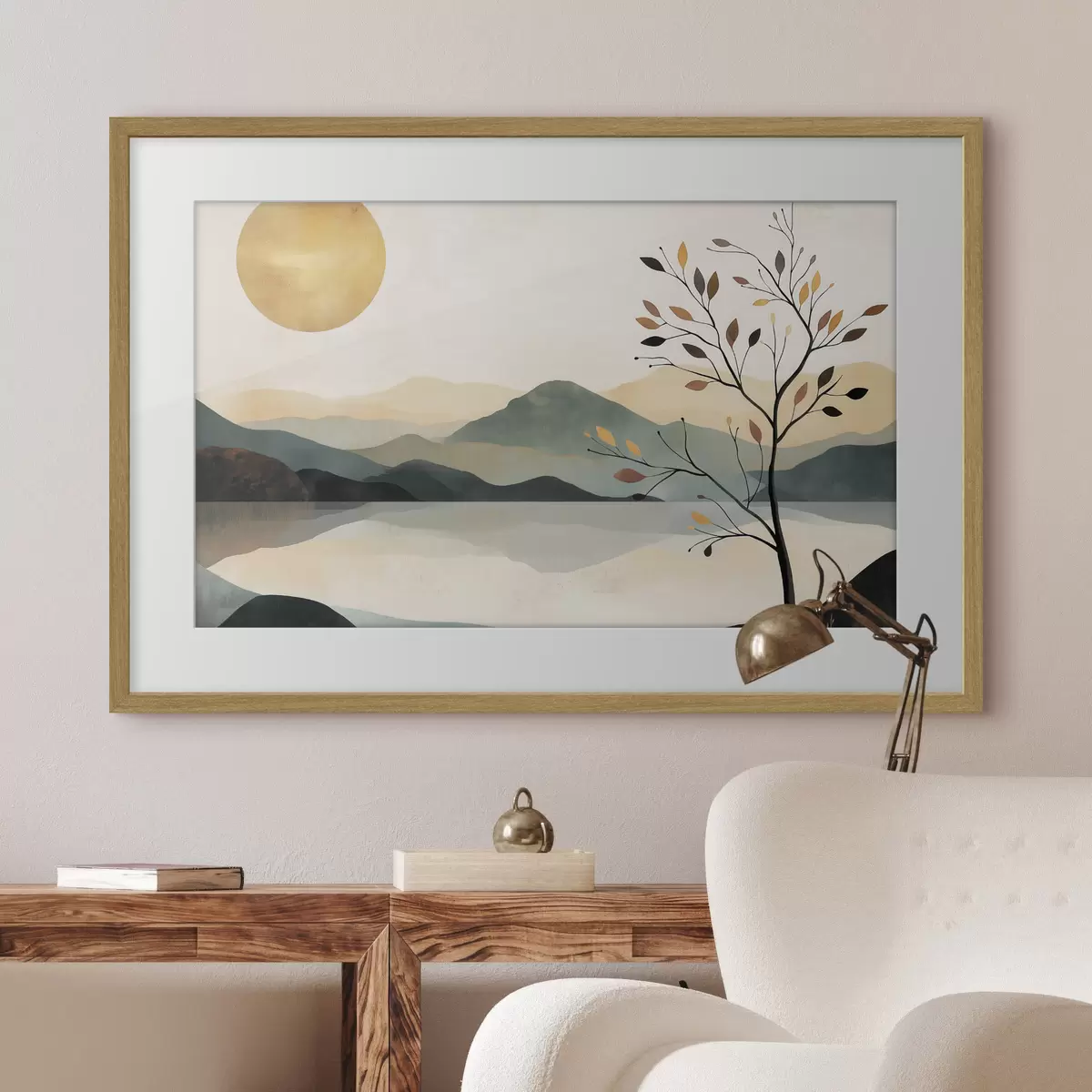 Poster Paesaggio autunnale f50679