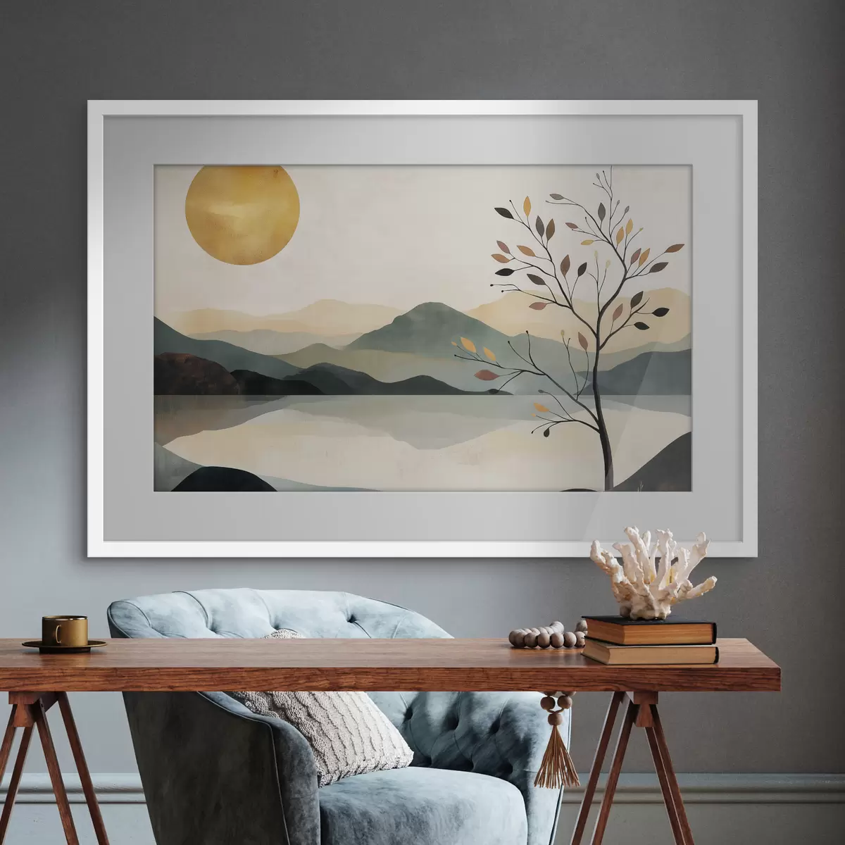 Poster Paesaggio autunnale f50679
