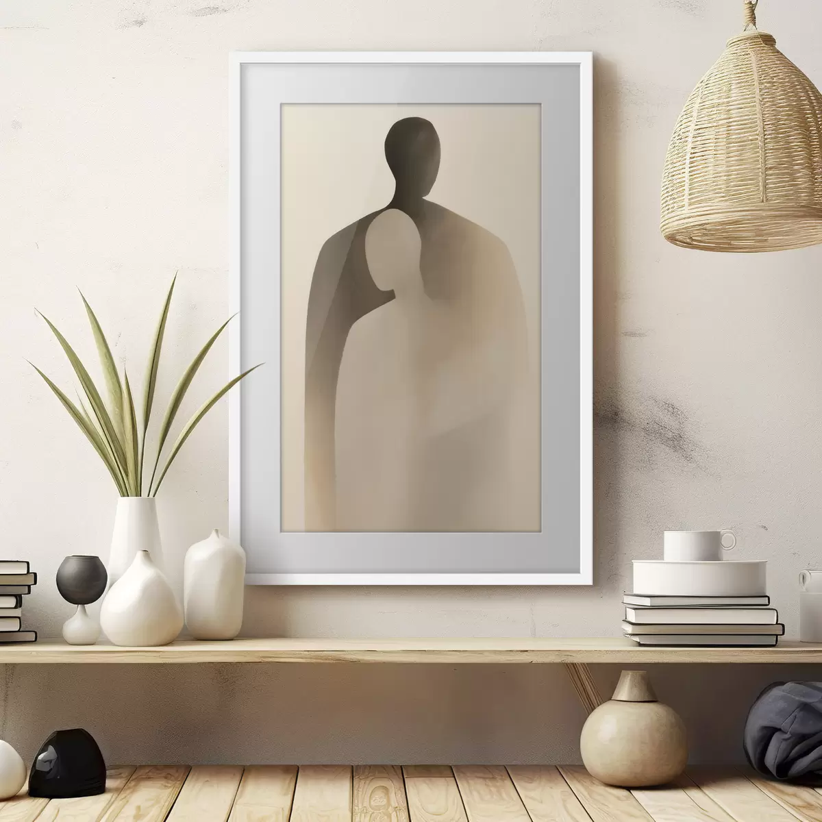 Poster Sagoma e volo f50680