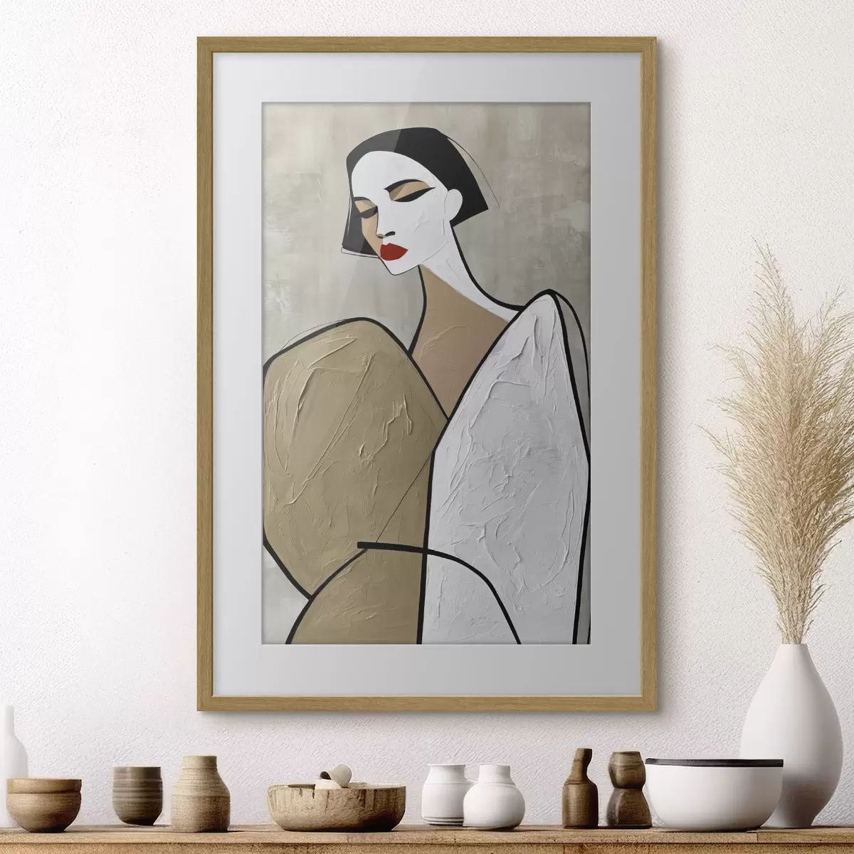 Poster Ritratto di una donna moderna f50714