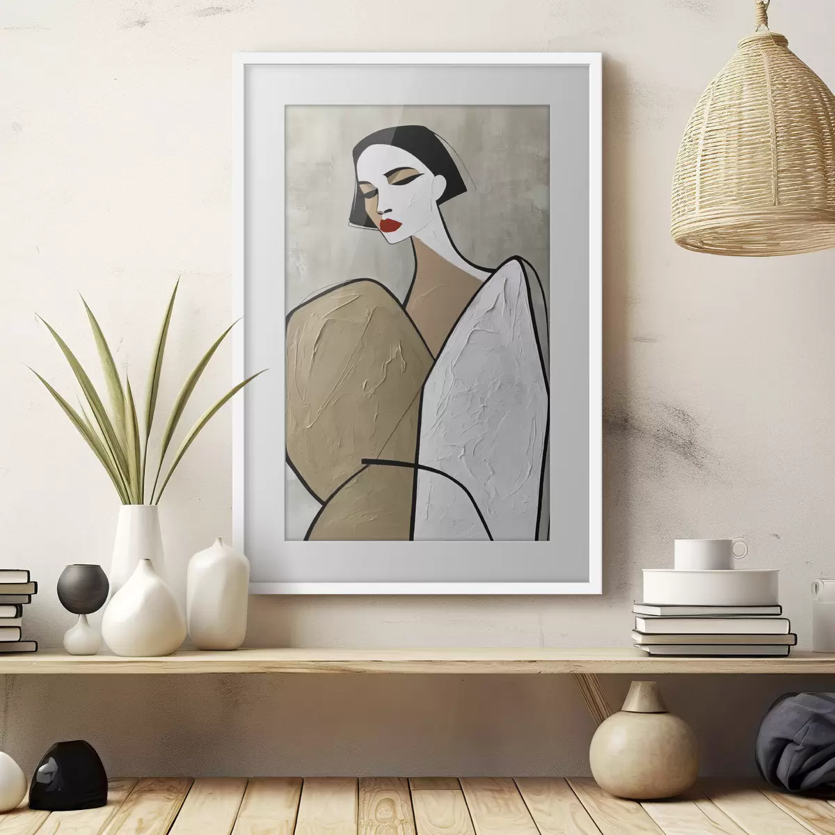 Poster Ritratto di una donna moderna f50714