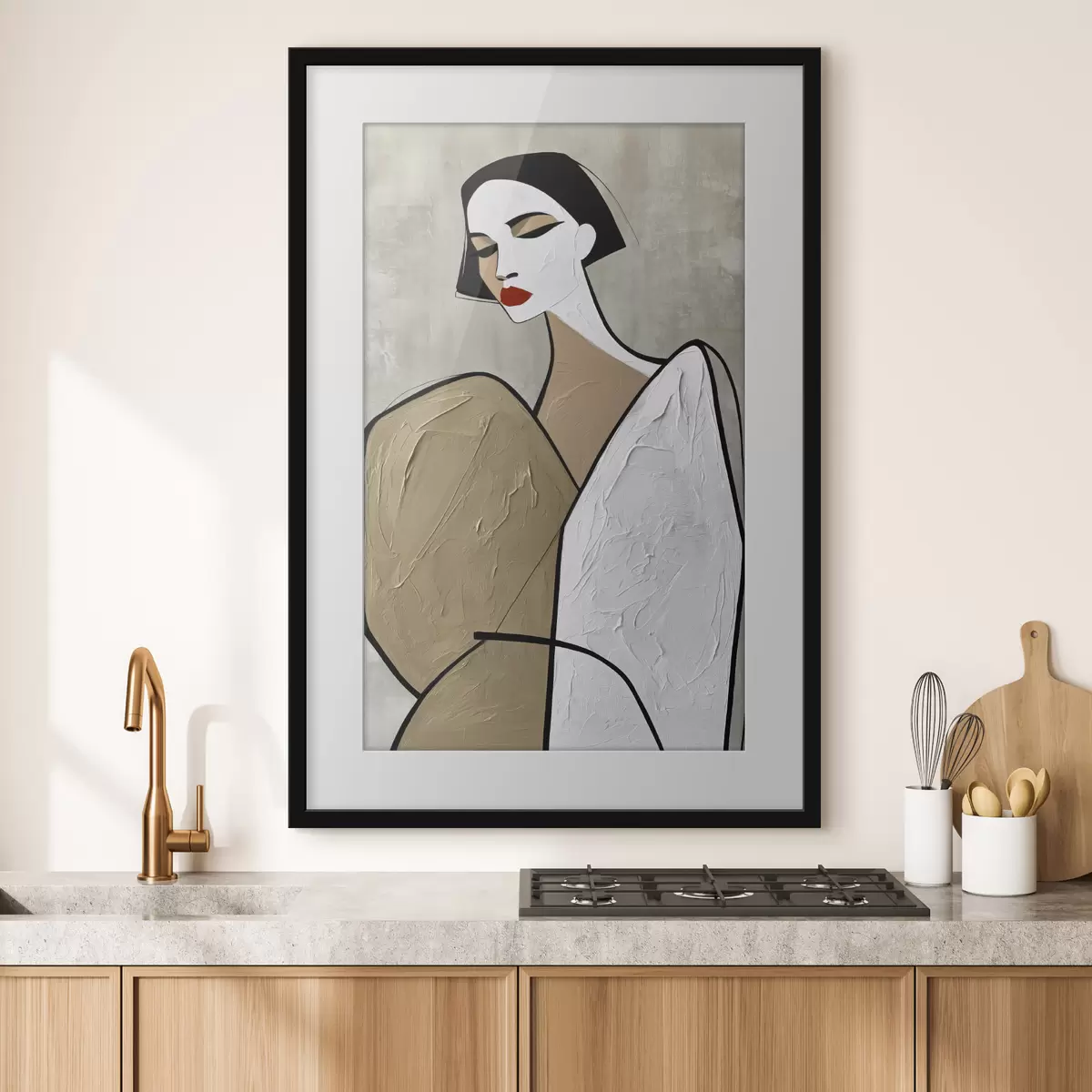 Poster Ritratto di una donna moderna f50714