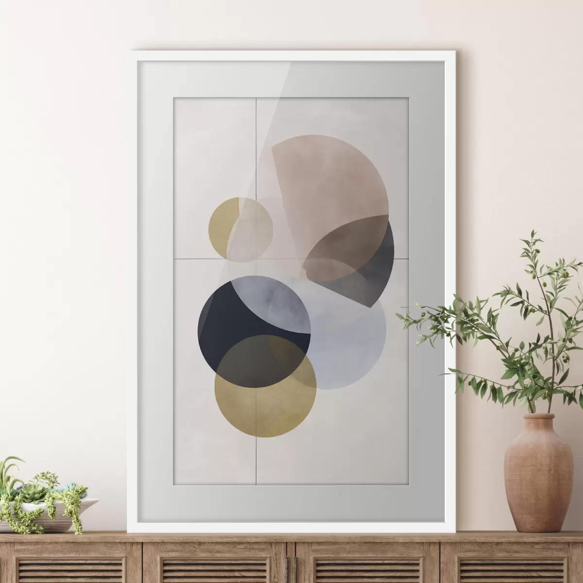 Poster Composizione astratta geometrica f50774