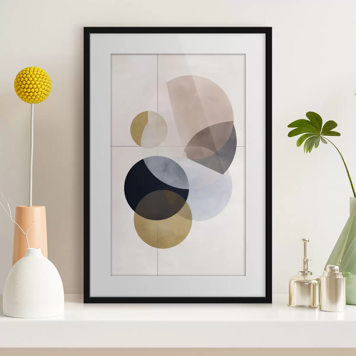 Poster Composizione astratta geometrica f50774