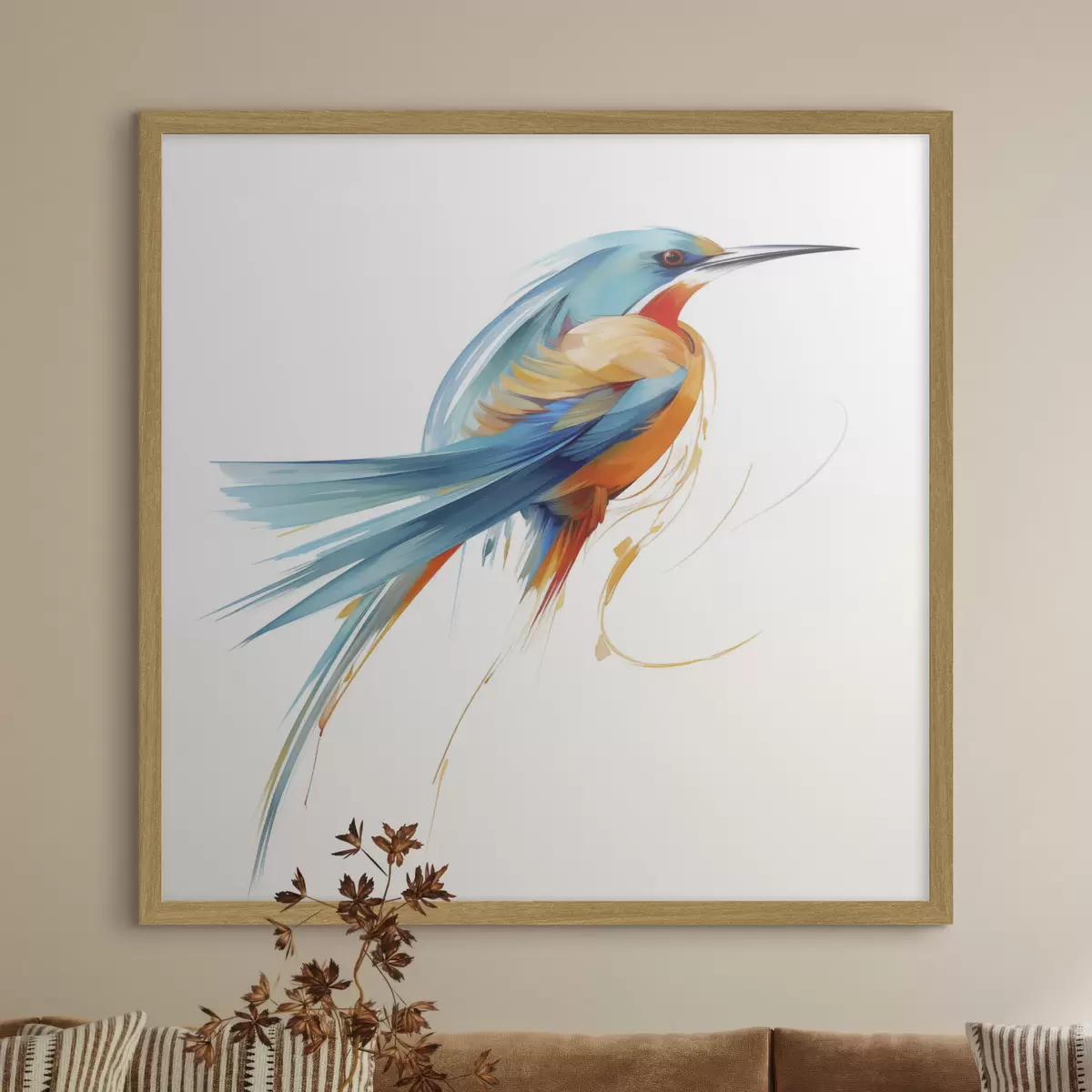 Poster Uccelli e eco f50782