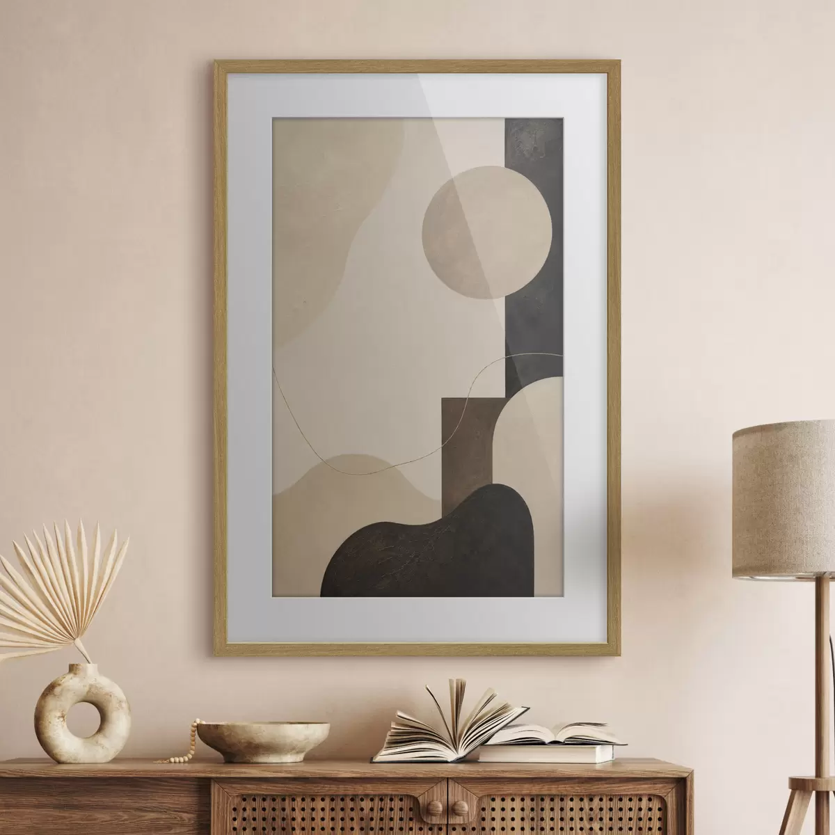 Poster Geometria dei colori e delle forme f50499