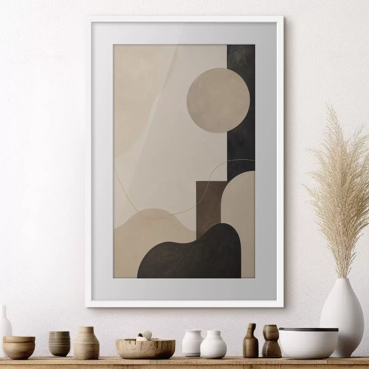 Poster Geometria dei colori e delle forme f50499
