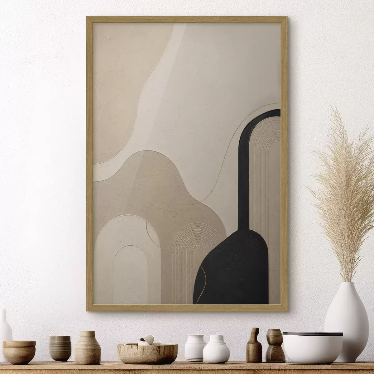 Poster Geometria delicata f50500