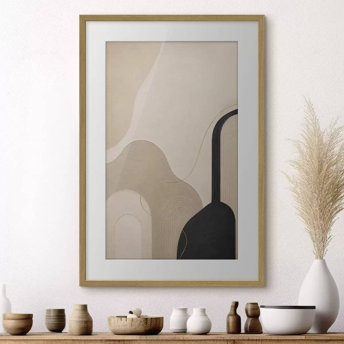 Poster Geometria delicata f50500