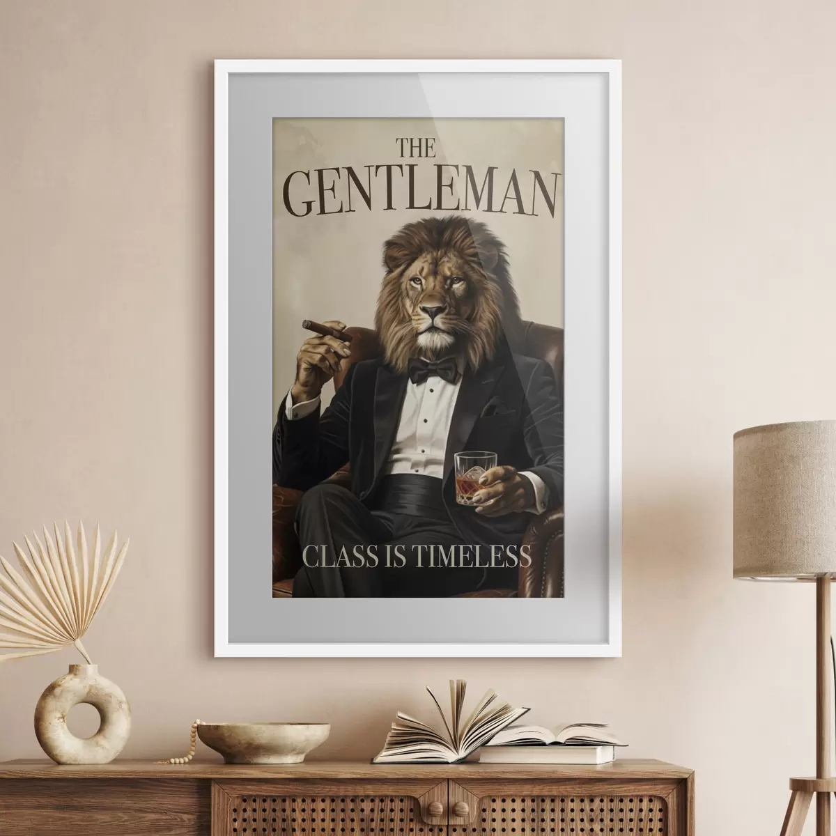 Poster Leone e quiete f50502