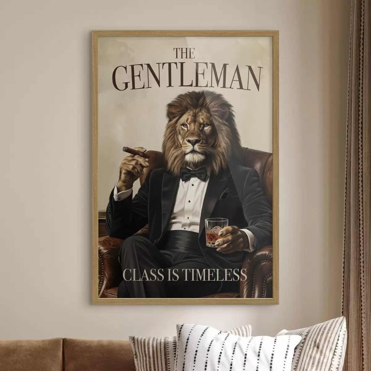 Poster Leone e quiete f50502