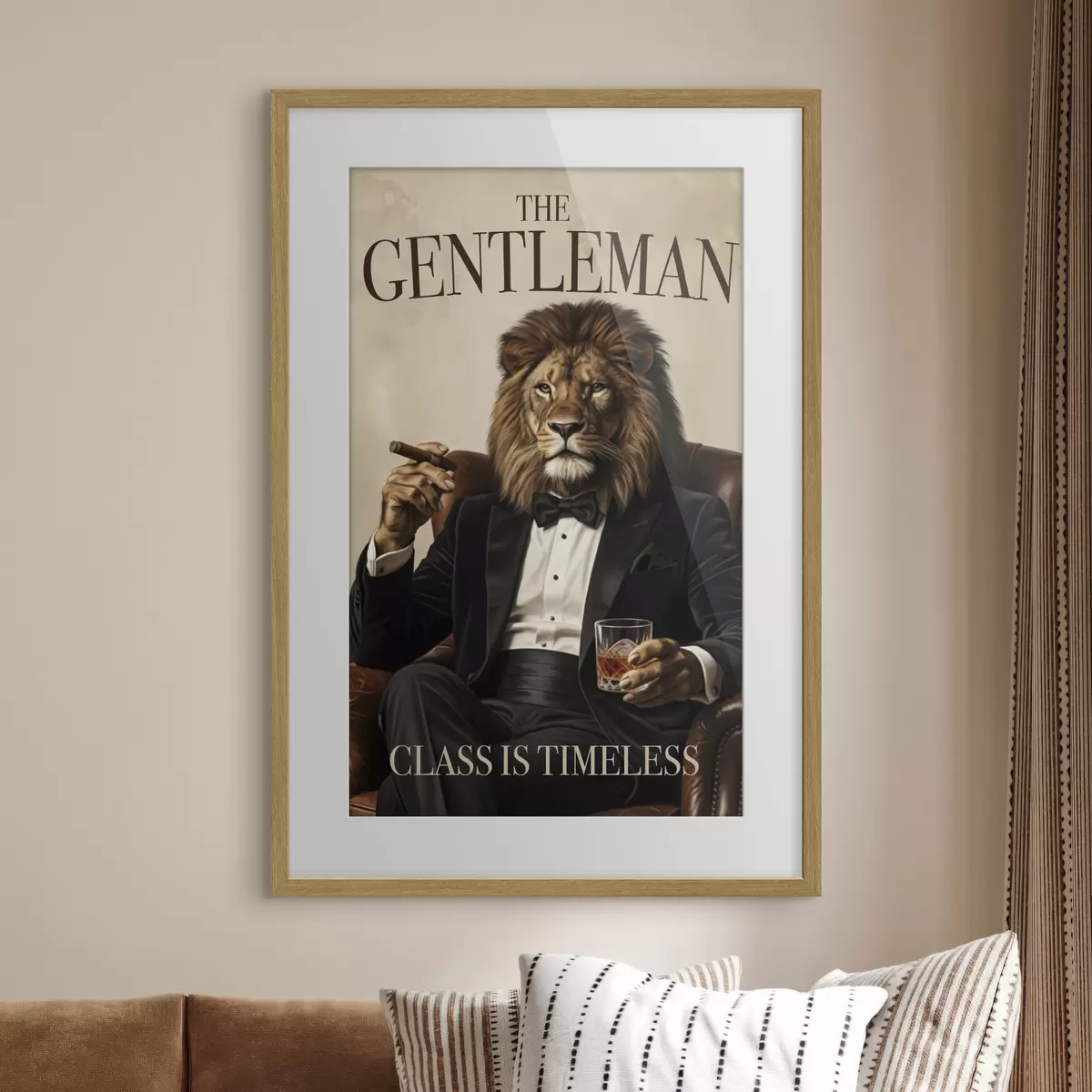 Poster Leone e quiete f50502