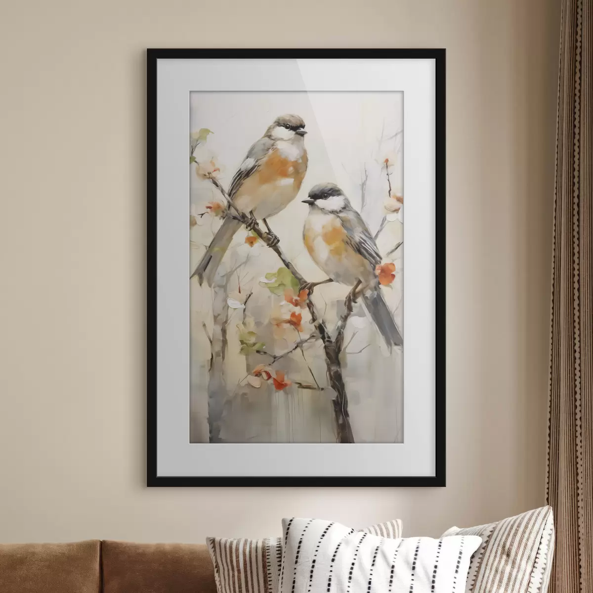 Poster Uccelli e slancio f50840