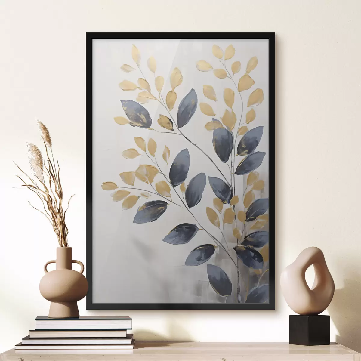 Poster Ramoscelli decorativi, pittura realistica f50841