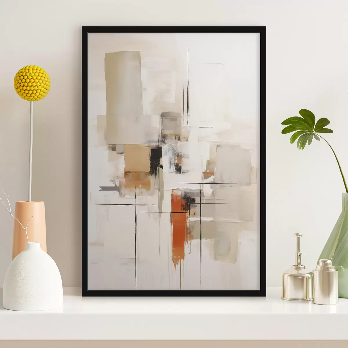 Poster Astrazione, imitazione della pittura f50847