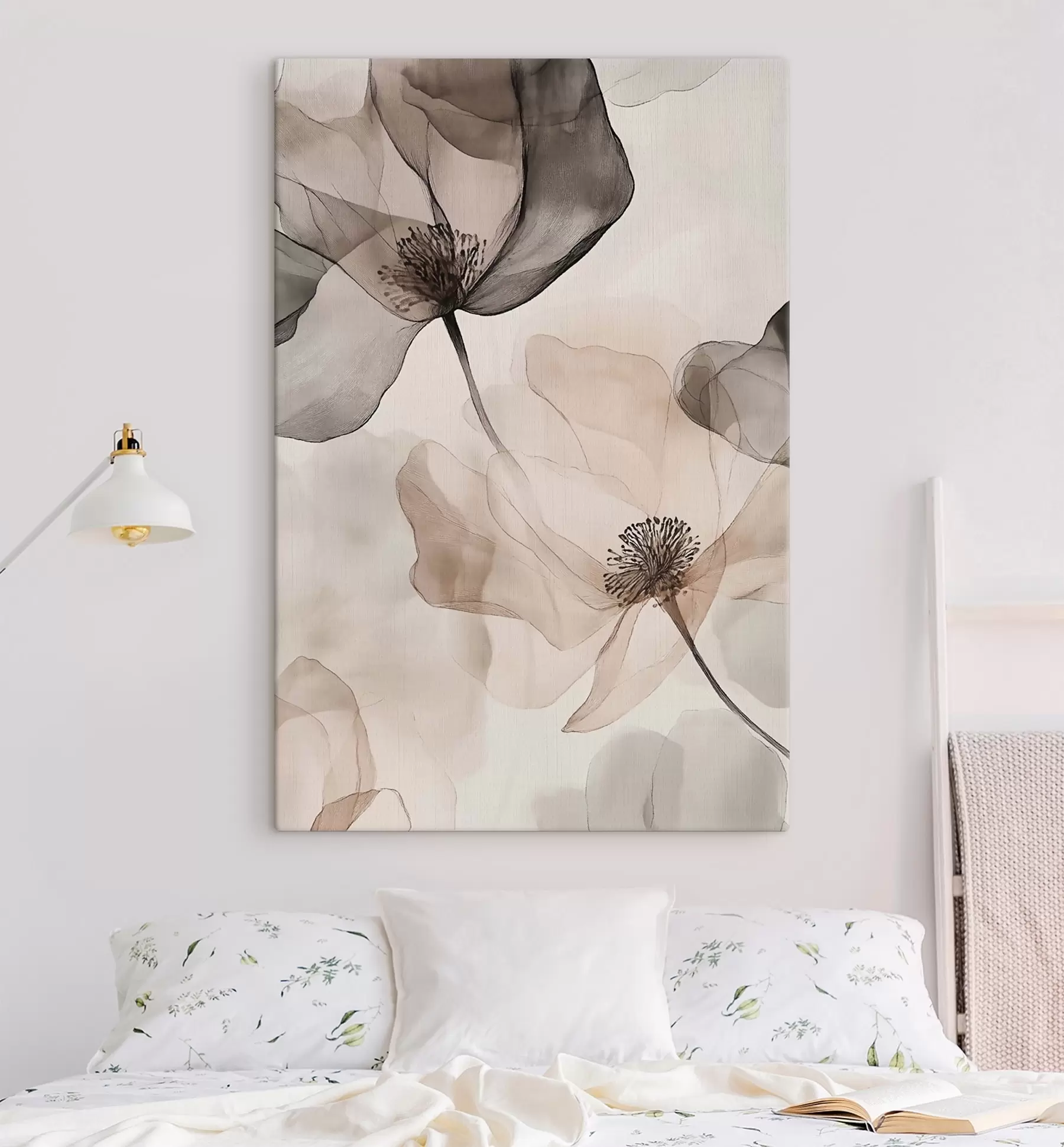 Quadro Fiori traslucidi nella foschia nr. s50750