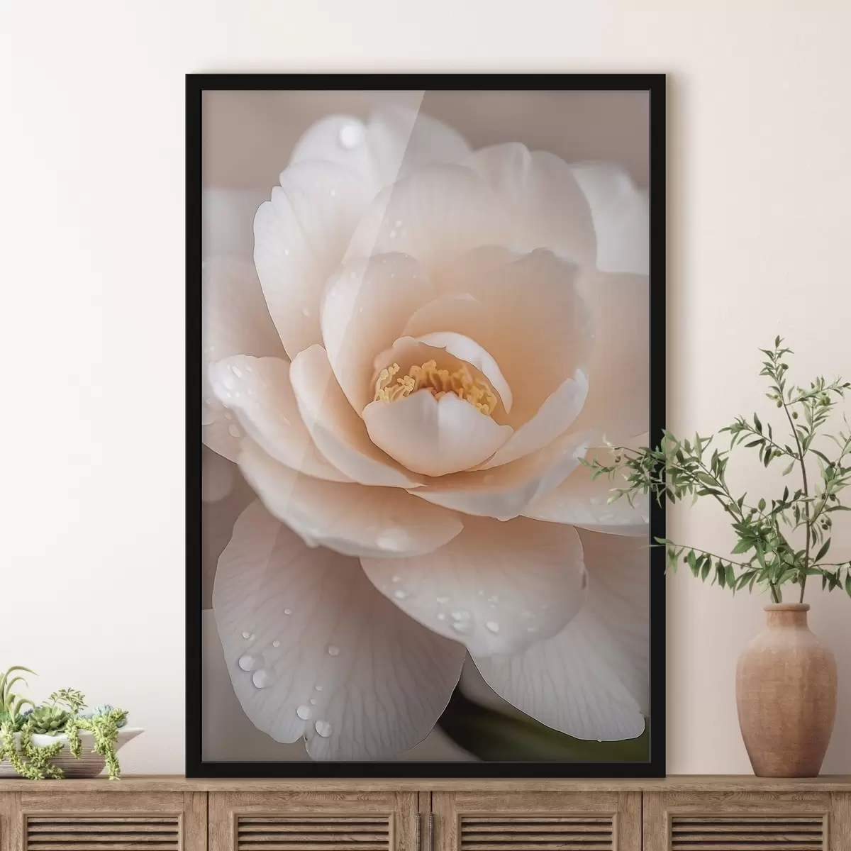 Poster Tè alla rosa in polvere f50744