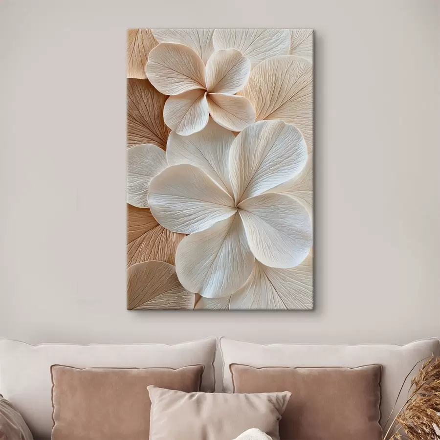 carta da parati Petali di fiori astratti nr. s50857