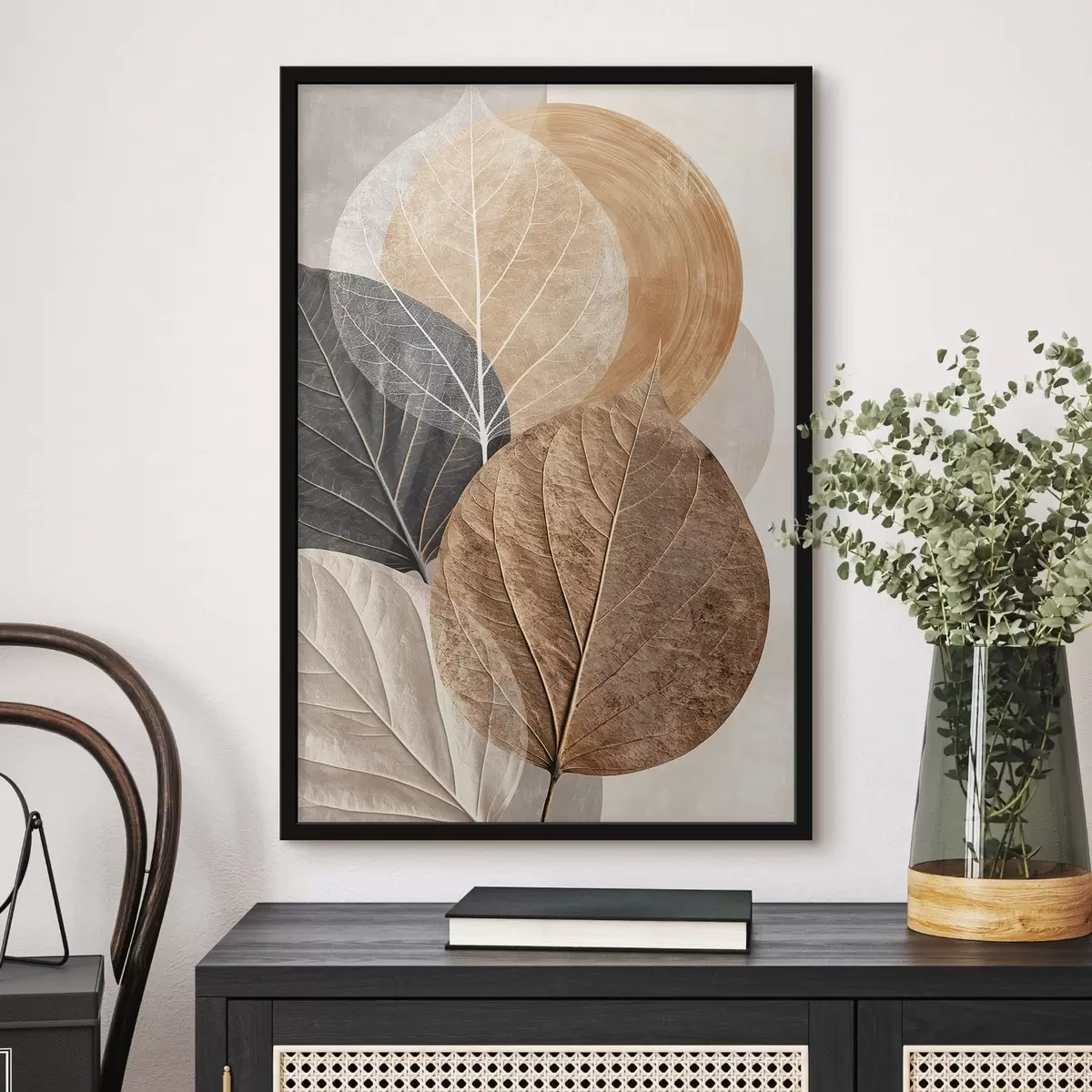 Poster Foglie astratte f50717