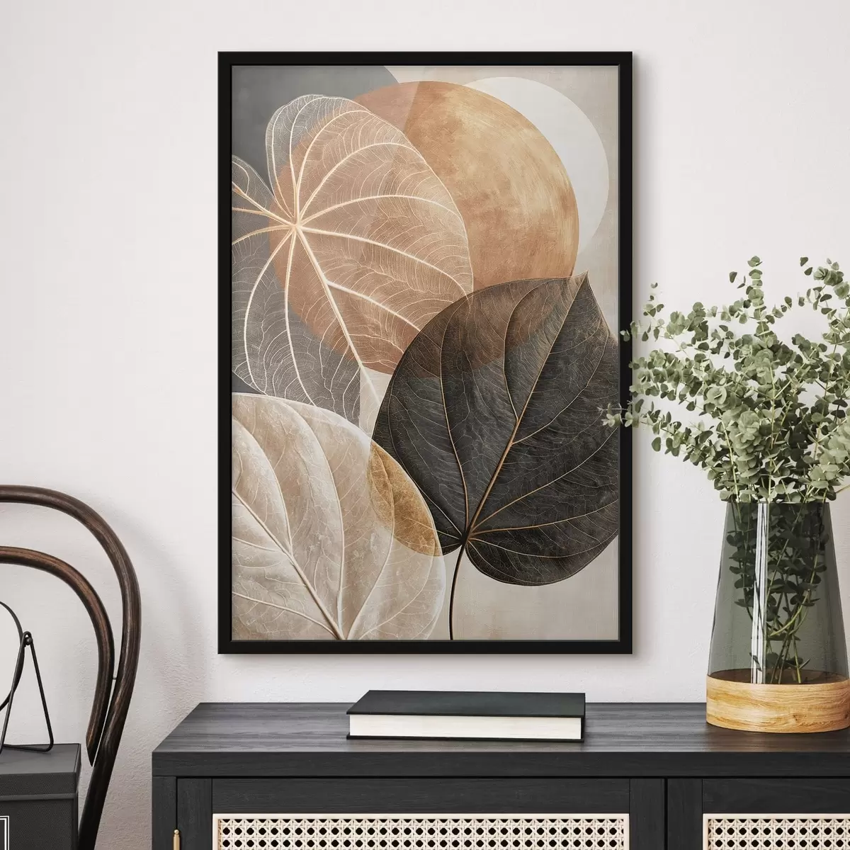 Poster Foglie astratte f50718