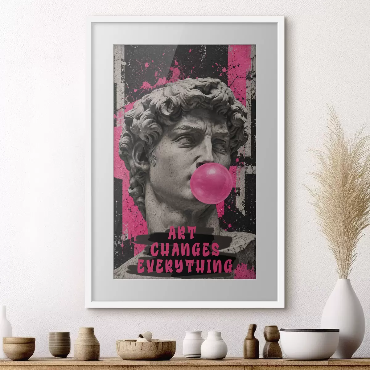 Poster L'arte cambia tutto f50645