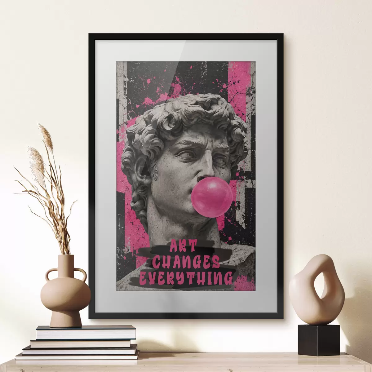 Poster L'arte cambia tutto f50645
