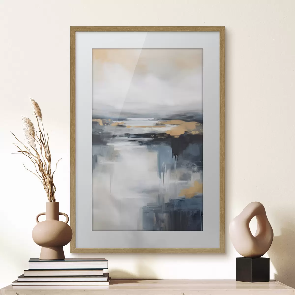 Poster Lontananza gialla f50945