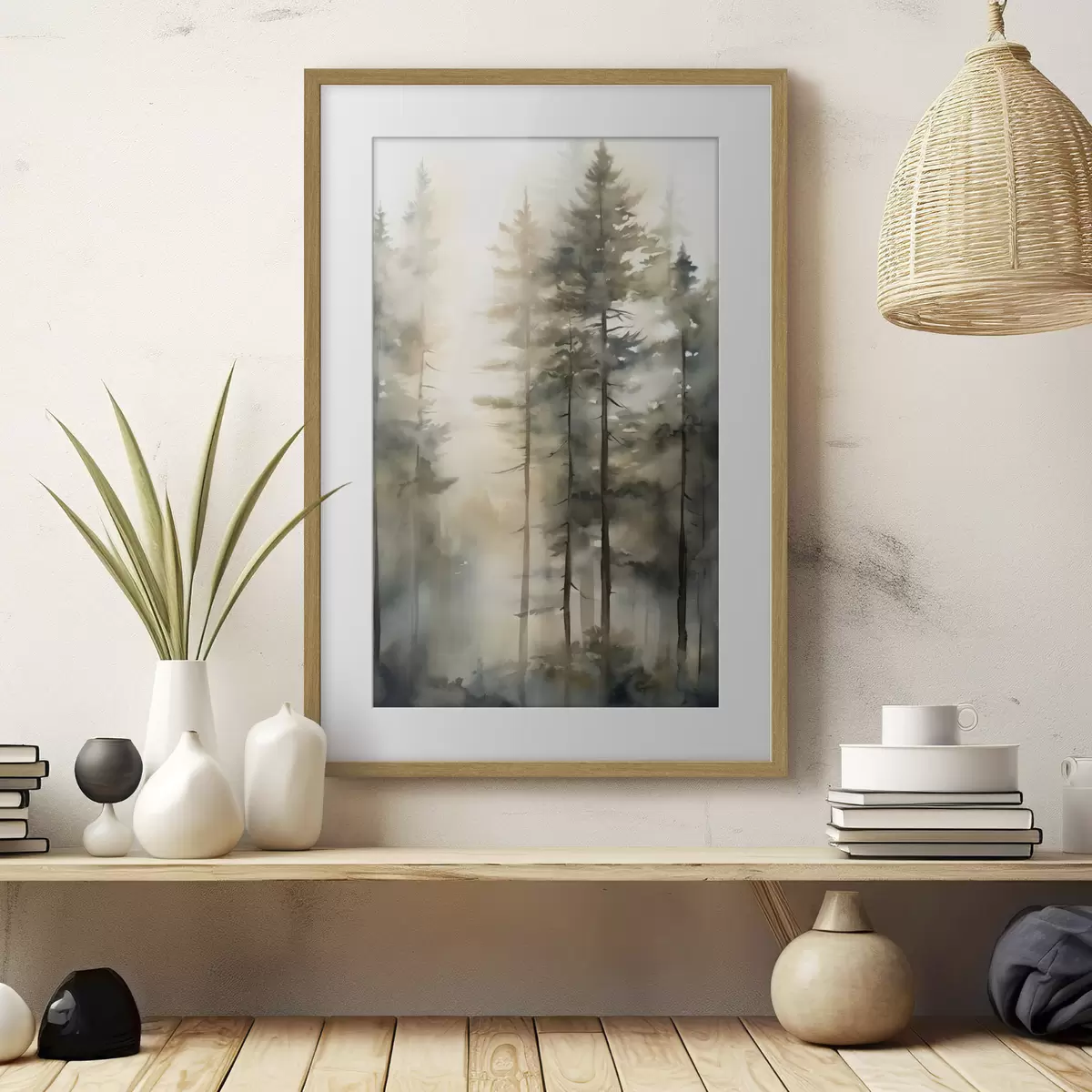 Poster Bosco e carezza f50947