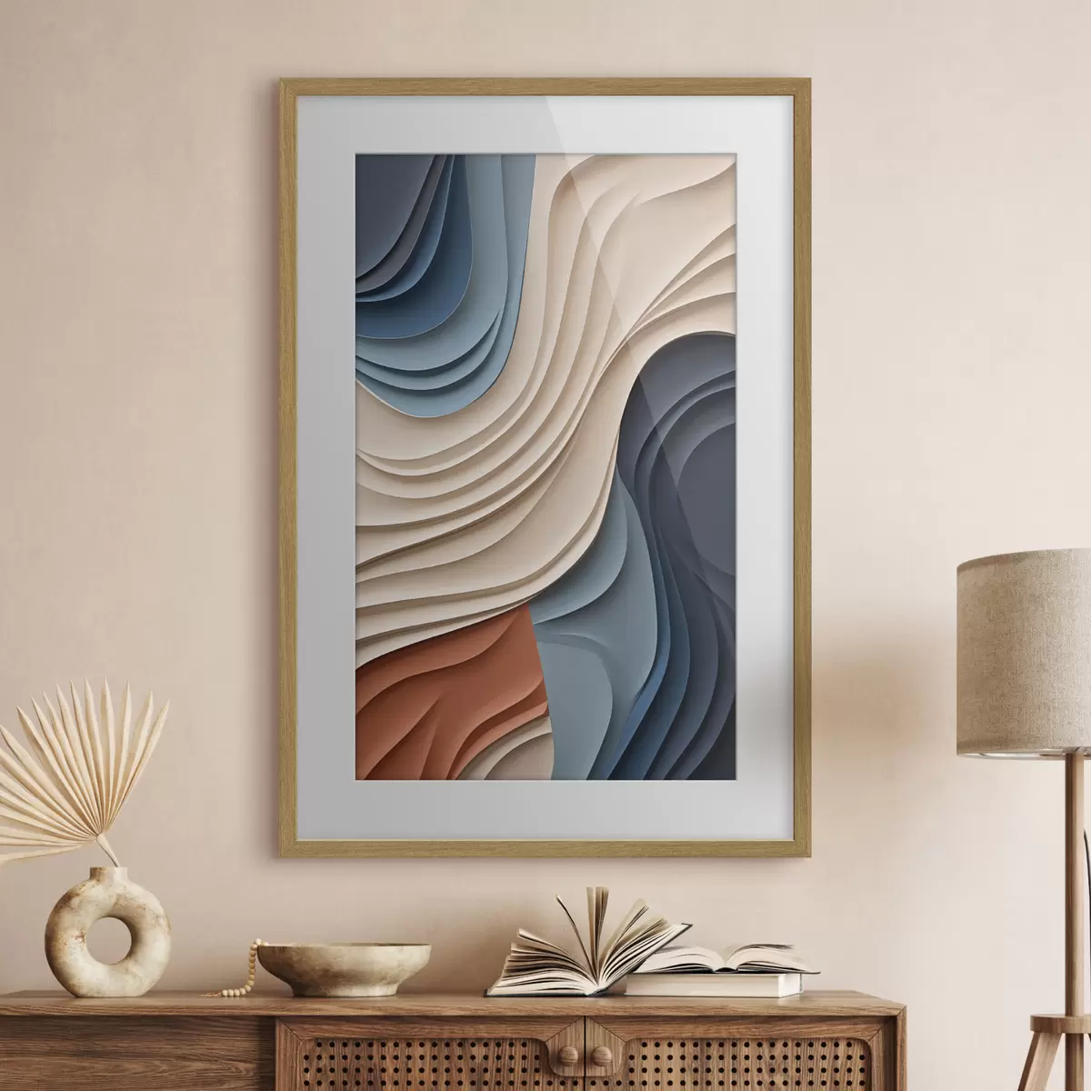 Poster Maree di colore f50949