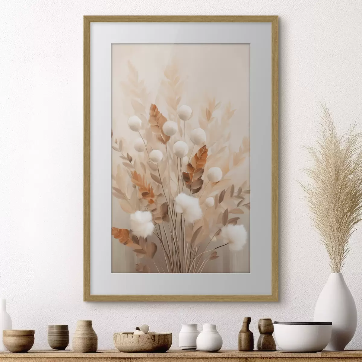 Poster L’autunno tocca i fiori f50951