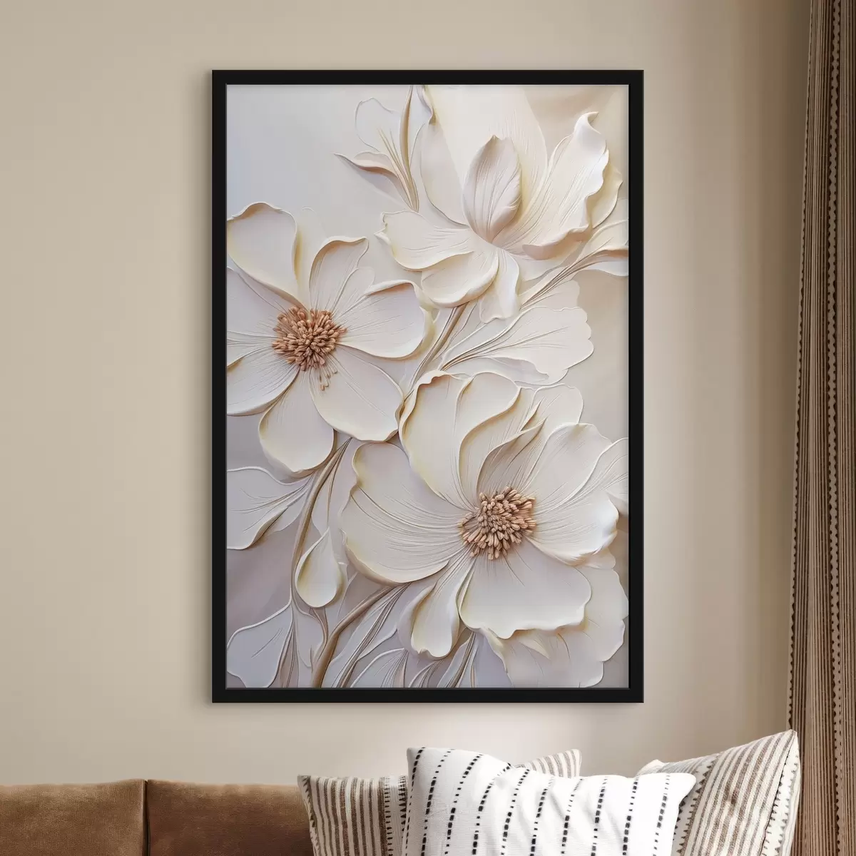 Poster Confessione color crema f50958