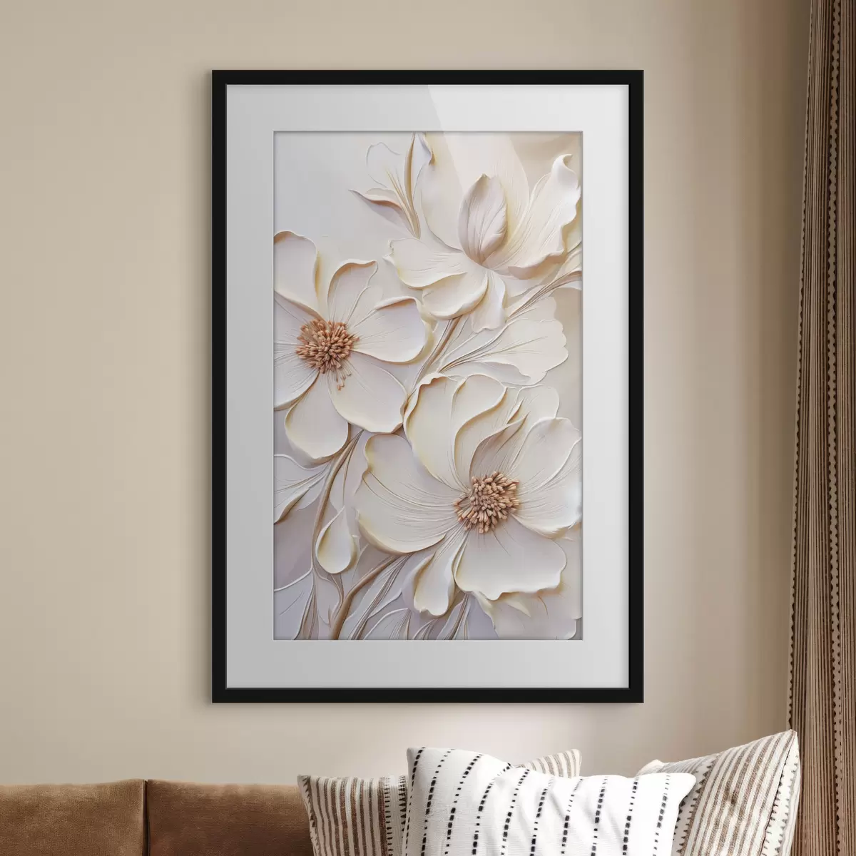 Poster Confessione color crema f50958