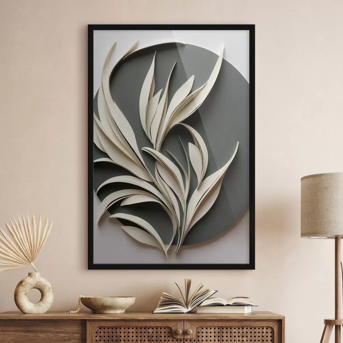 Poster Foglie in danza f50975