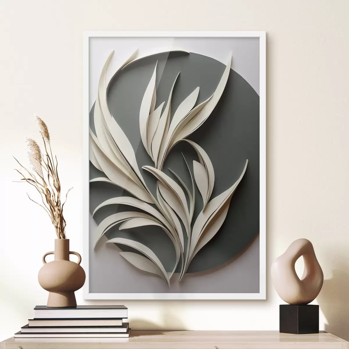 Poster Foglie in danza f50975