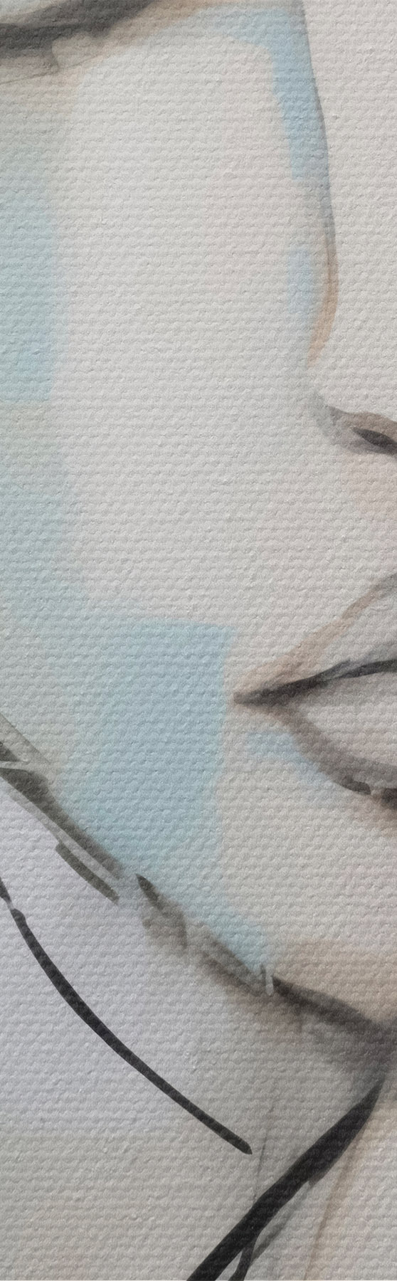 Quadro Ritratto astratto, imitazione di un dipinto nr. s50980
