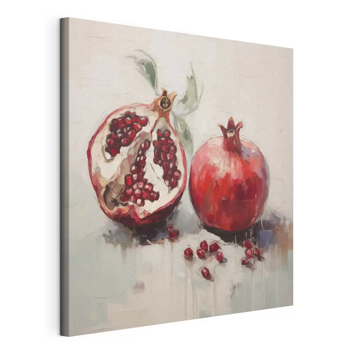 Quadro Melograni maturi, dipinto in stile imitativo nr. s50981